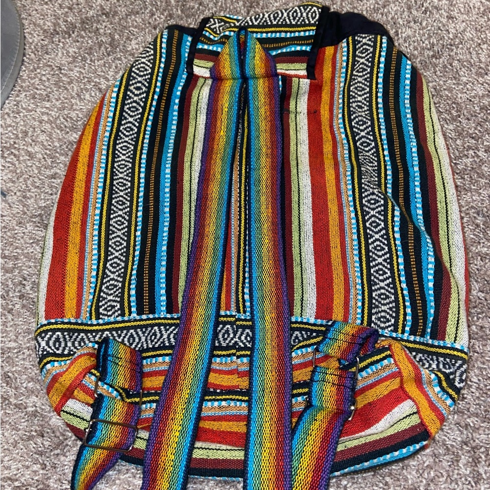 🌻 Handmade Backpack 🦋 - Picture 2 of 5
